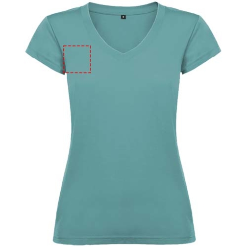 T-shirt a maniche corte con scollo a V da donna Victoria, Immagine 15