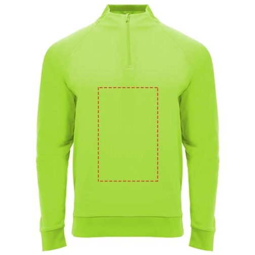 Sweatshirt Epiro à manches longues avec fermeture demi- zip pour enfant, Image 12