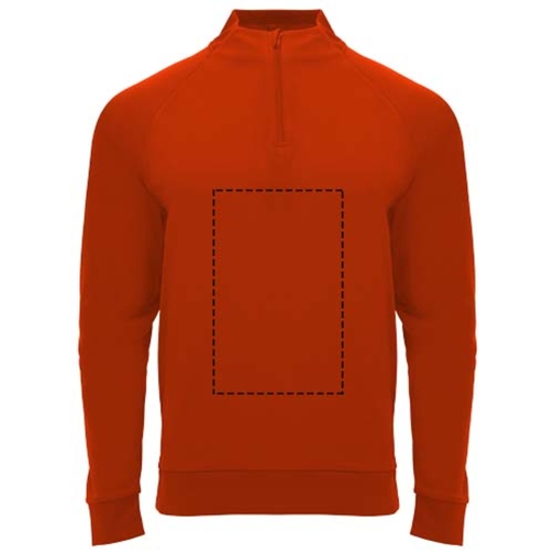 Sweatshirt Epiro à manches longues avec fermeture demi- zip pour enfant, Image 7