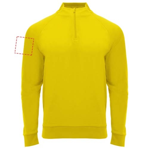 Sweatshirt Epiro à manches longues avec fermeture demi- zip pour enfant, Image 6