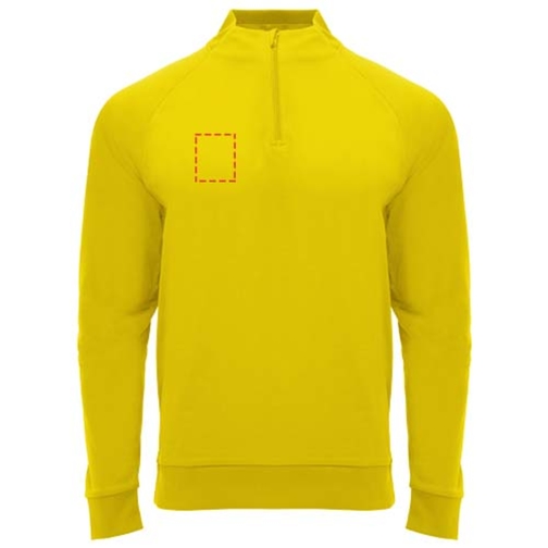 Sweatshirt Epiro à manches longues avec fermeture demi- zip pour enfant, Image 10