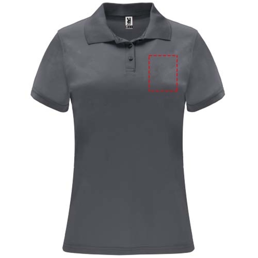 Monzha sportowa koszulka damska polo z krótkim rękawem, Obraz 5