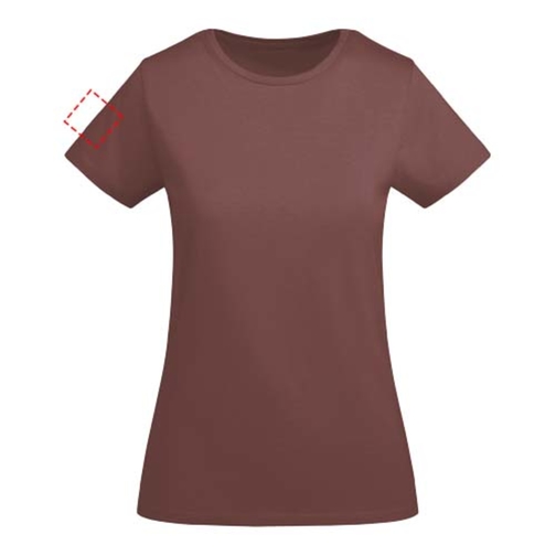 T-shirt Breda en coton organique à manches courtes pour femme, Image 3