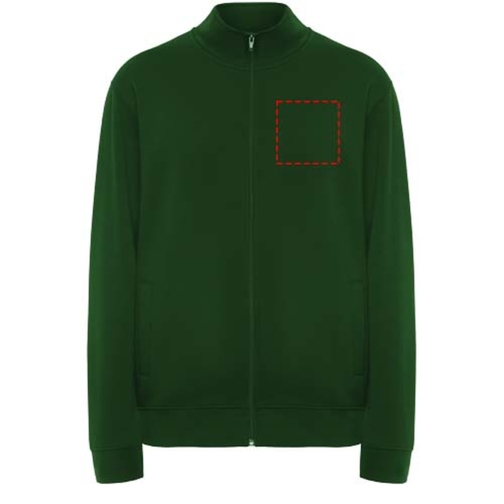 Maglione unisex con cerniera intera Ulan, Immagine 7