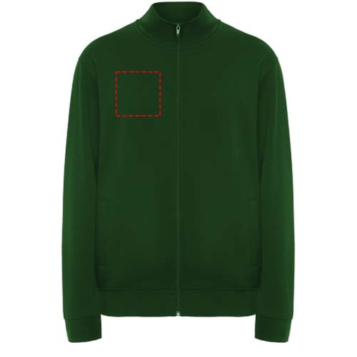 Maglione unisex con cerniera intera Ulan, Immagine 12