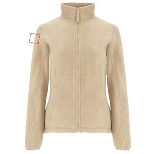 Giacca in pile da donna con cerniera intera Artic, Immagine 10
