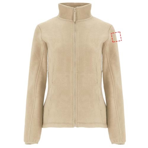 Giacca in pile da donna con cerniera intera Artic, Immagine 12