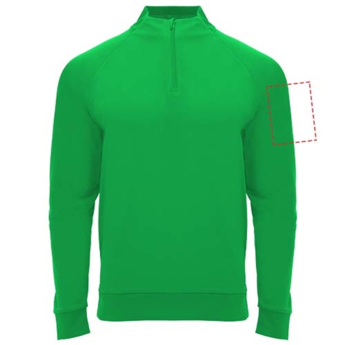 Sweatshirt Epiro à manches longues unisexe avec fermeture demi-zip, Image 17