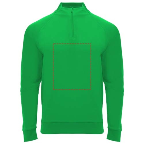 Sweatshirt Epiro à manches longues unisexe avec fermeture demi-zip, Image 10