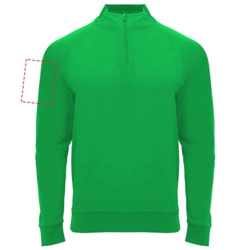 Sweatshirt Epiro à manches longues unisexe avec fermeture demi-zip, Image 16