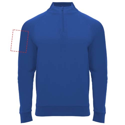 Sweatshirt Epiro à manches longues unisexe avec fermeture demi-zip, Image 21