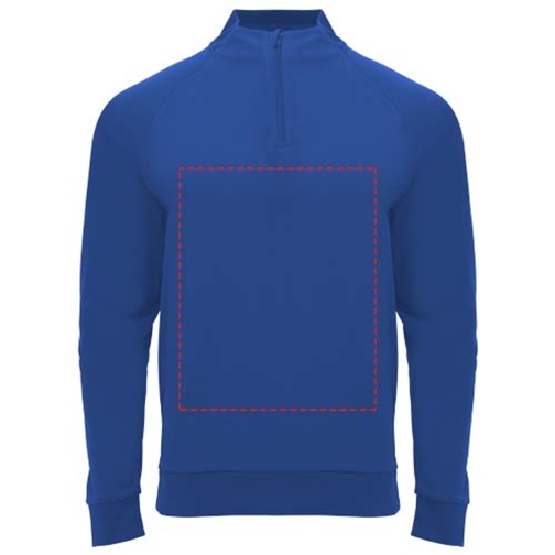 Sweatshirt Epiro à manches longues unisexe avec fermeture demi-zip, Image 18