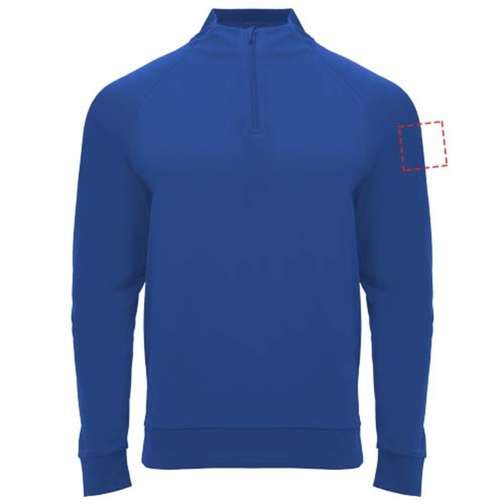 Sweatshirt Epiro à manches longues unisexe avec fermeture demi-zip, Image 6