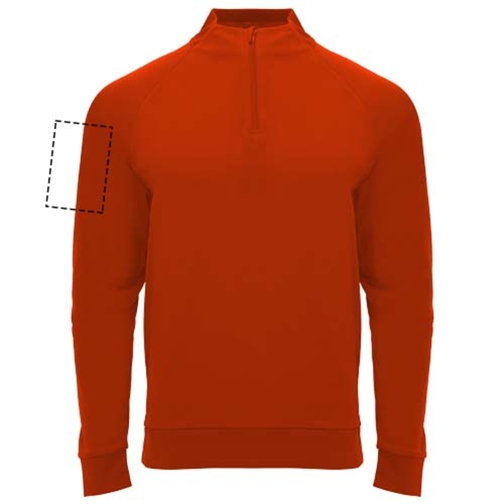 Sweatshirt Epiro à manches longues unisexe avec fermeture demi-zip, Image 9