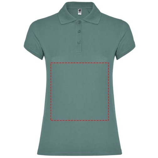 Polo da donna a maniche corte Star, Immagine 3