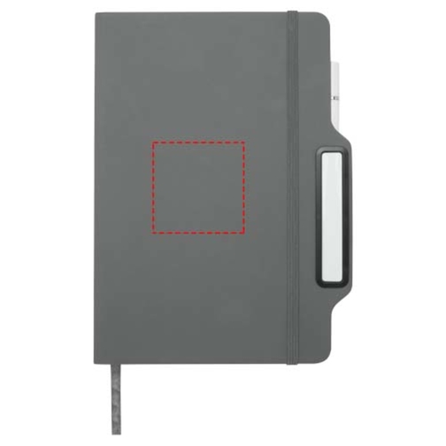 Blocco note formato A5 con copertina rigida e combinazione di penna e matita Nexus, Immagine 11