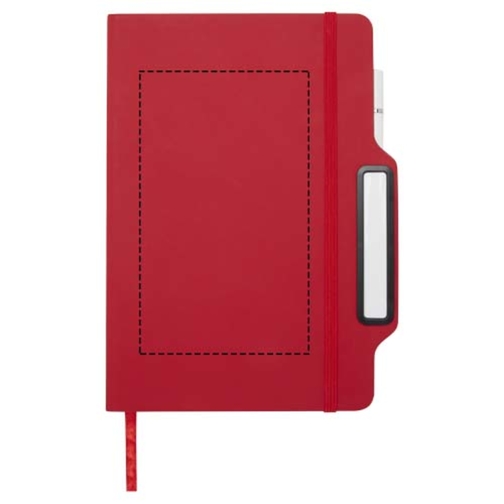Blocco note formato A5 con copertina rigida e combinazione di penna e matita Nexus, Immagine 12