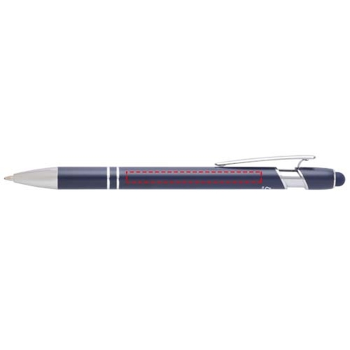 Penna a sfera con finitura argento Kish, Immagine 6
