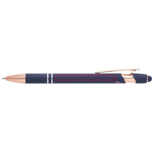 Penna a sfera con finitura oro rosa Nanna, Immagine 6