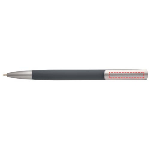 Penna a sfera in alluminio riciclato Ziguur (inchiostro nero), Immagine 7
