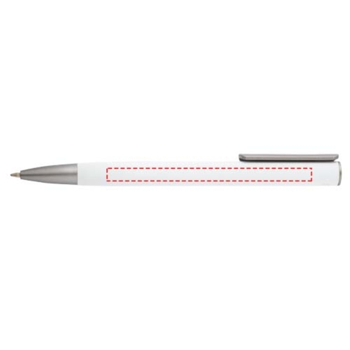 Penna a sfera in alluminio riciclato Ziguur (inchiostro nero), Immagine 6