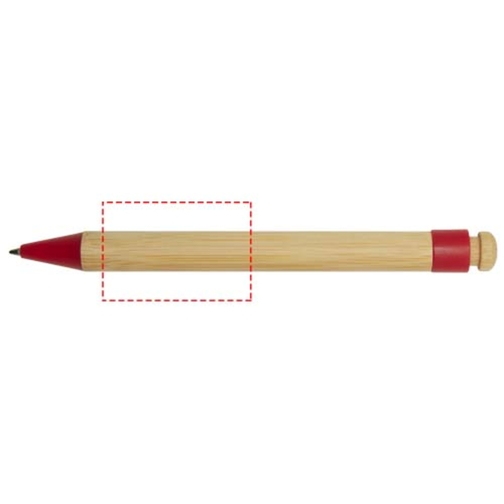 Penna a sfera in plastica riciclata e bambù Rattan, Immagine 7