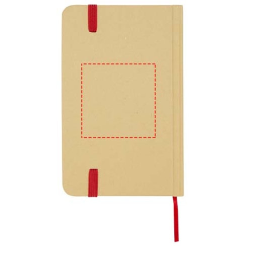 Carnet A6 Reed uni recyclé à couverture rigide, Image 8