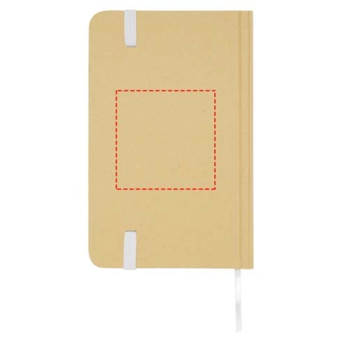 Carnet A6 Reed uni recyclé à couverture rigide, Image 6