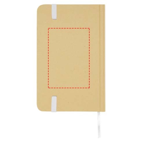 Carnet A6 Reed uni recyclé à couverture rigide, Image 7