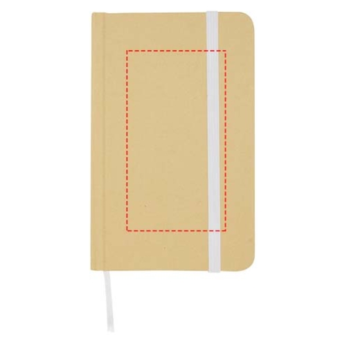 Carnet A6 Reed uni recyclé à couverture rigide, Image 10
