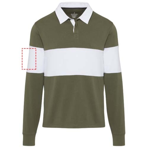 Sweatshirt de rugbyen coton organique Clyde unisexe, Image 19