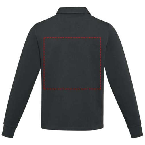 Sweatshirt de rugbyen coton organique Clyde unisexe, Image 15