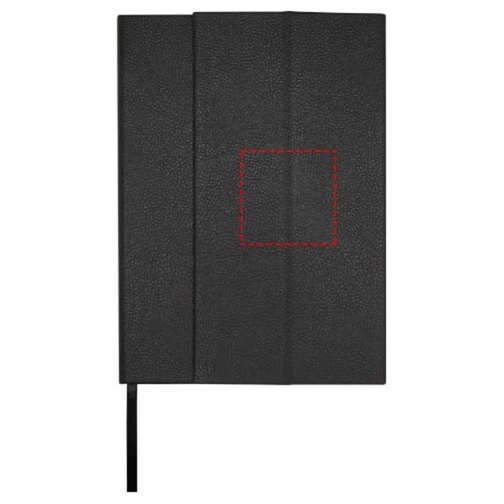 Carnet à couverture rigide en PU recyclé Alejandra A6, Image 9
