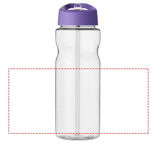 Borraccia sportiva H2O Active® Eco Base da 650 ml con coperchio con beccuccio, Immagine 5