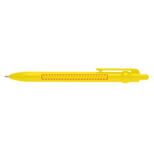 Stylo bille Fidget en plastique recyclé (encre noire), Image 8