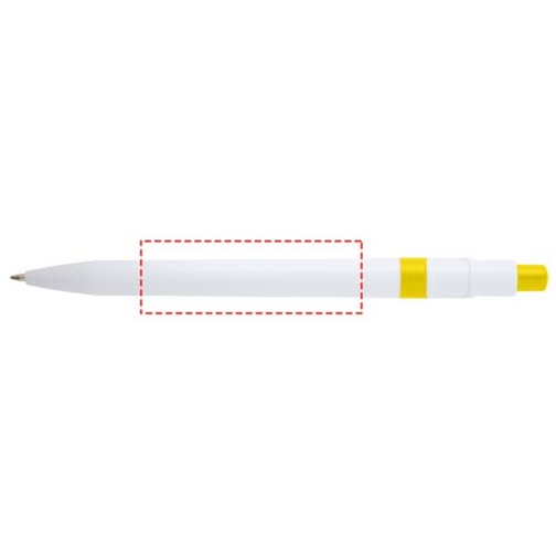 Stylo bille Unica en plastique recyclé (encre noire), Image 8