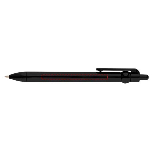 Stylo bille Fidget en plastique recyclé (encre noire), Image 8