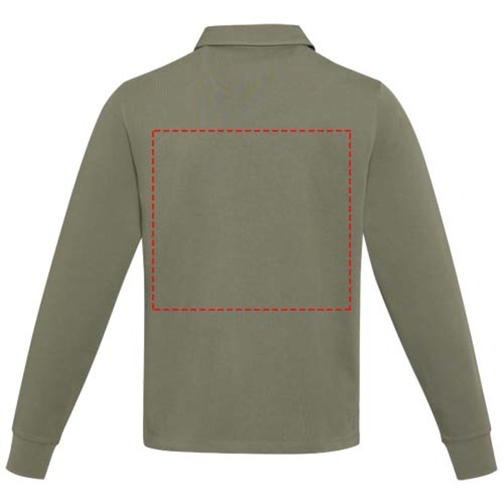 Sweatshirt de rugbyen coton organique Clyde unisexe, Image 15