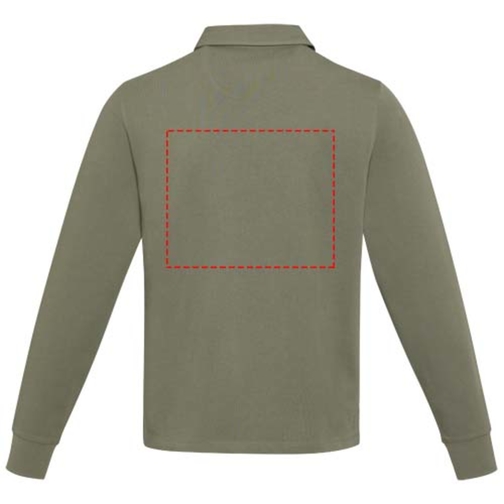 Sweatshirt de rugbyen coton organique Clyde unisexe, Image 16