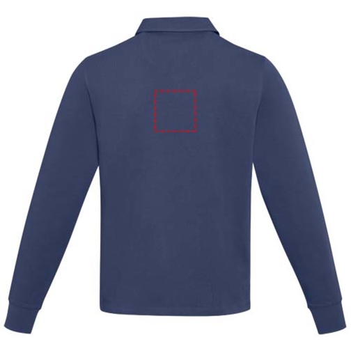Sweatshirt de rugbyen coton organique Clyde unisexe, Image 17