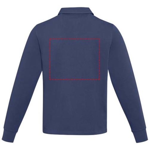 Sweatshirt de rugbyen coton organique Clyde unisexe, Image 16