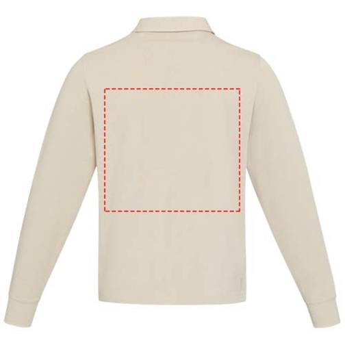 Sweatshirt de rugbyen coton organique Clyde unisexe, Image 15