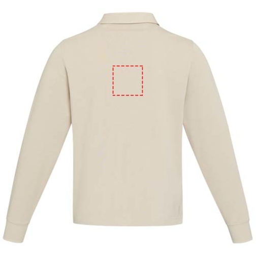 Sweatshirt de rugbyen coton organique Clyde unisexe, Image 17