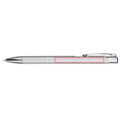 Stylo bille en aluminium recyclé Moneta (encre bleue), Image 9