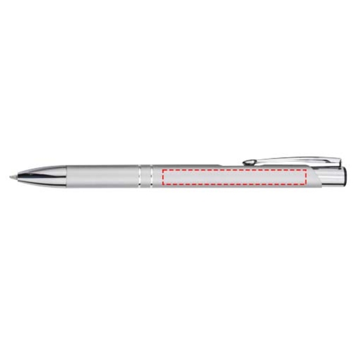 Stylo bille en aluminium recyclé Moneta (encre bleue), Image 10