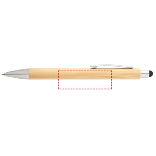 Set di penna a sfera e portamina in bambù Oblys (inchiostro nero), Immagine 11