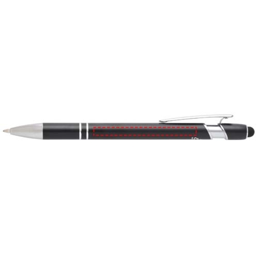 Stylo bille Kish avec finition argentée (encre bleue), Image 9