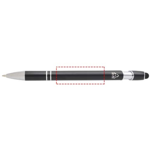 Stylo bille Kish avec finition argentée (encre bleue), Image 10