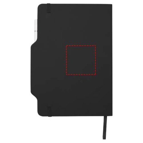 Carnet à couverture rigide Nexus A5 avec stylo et crayon (encre noire), Image 10