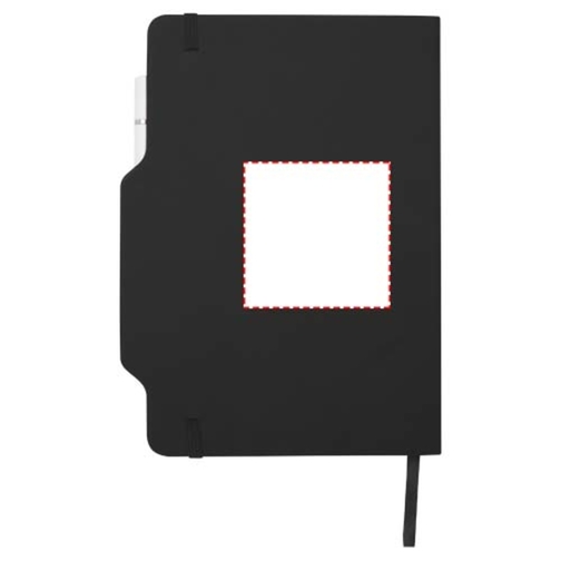 Carnet à couverture rigide Nexus A5 avec stylo et crayon (encre noire), Image 14